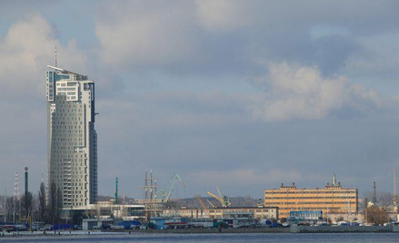 Gdynia, budowa apartamentowca.