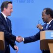 David Cameron i Hassan Sheikh Mohamud