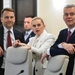 Minister edukacji narodowej Barbara Nowacka na posiedzeniu rządu Donalda Tuska