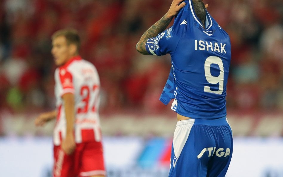 Napastnik Lecha Poznań Mikael Ishak