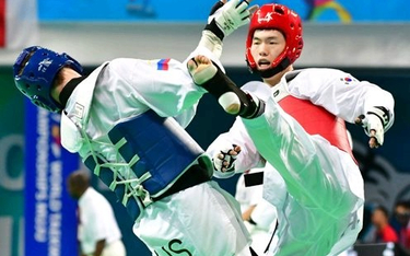 Walki taekwondo dzięki specjalnym czujnikom mogą wyglądać niczym gra wideo. To robi wrażenie!