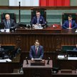 Radosław Sikorski przedstawił w Sejmie informację ministra spraw zagranicznych o zadaniach polskiej 