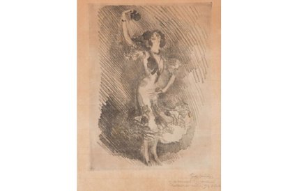 Józef Mehoffer, Wznosi różę