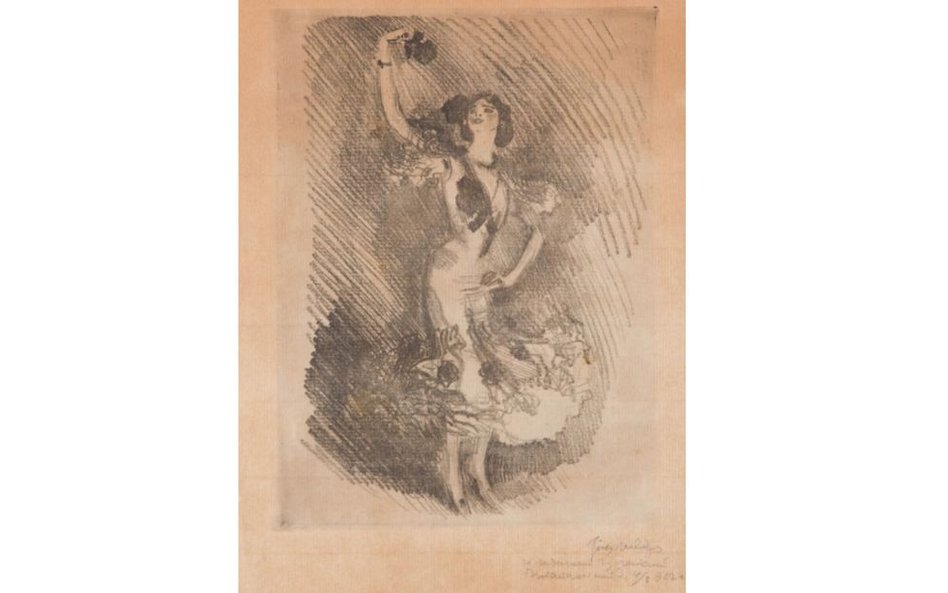 Józef Mehoffer, Wznosi różę