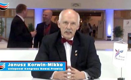 Korwin-Mikke: jestem honorowym członkiem KNP
