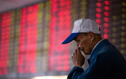#WykresDnia: Chińska giełda najniżej od lat
