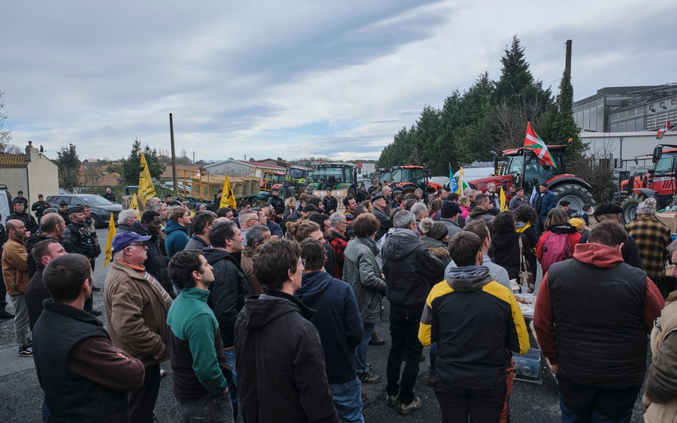 Protesty rolników przeciwko umowie UE z Mercosurem we Francji
