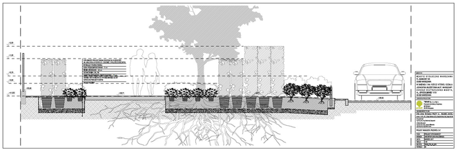 Projekt "zielonej ściany" przy ulicy Wawelskiej