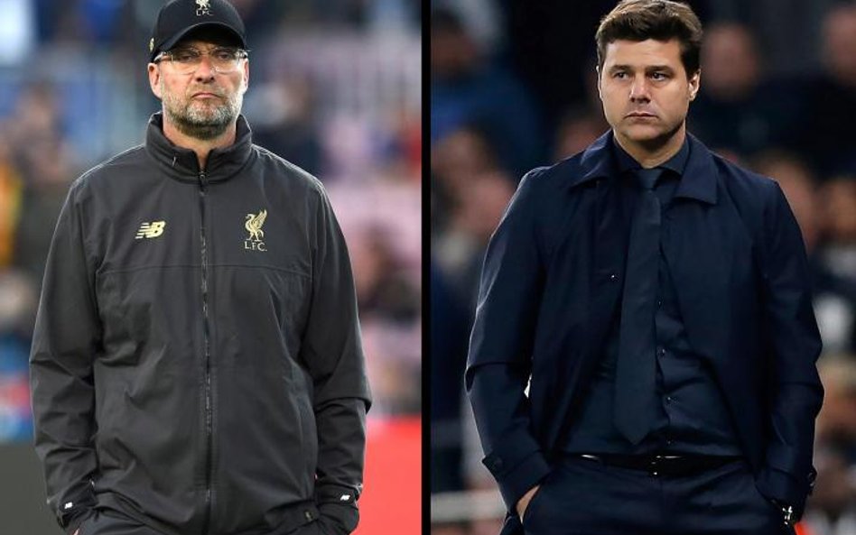 Juergen Klopp (z lewej) i Mauricio Pochettino już w półfinałach dokonali niemożliwego