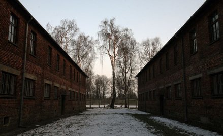 "Polska dla Polaków" na drzwiach włoskiego przewodnika po Auschwitz