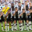 Niemiecka reprezentacja przed meczem z Japonią