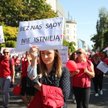 Protest pracowników sądów i prokuratury