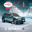RENAULT 4  z tytułem BEST BUY CAR OF EUROPE 2026