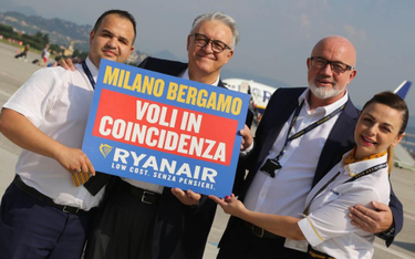 Ryanair z przesiadką w Mediolanie Bergamo