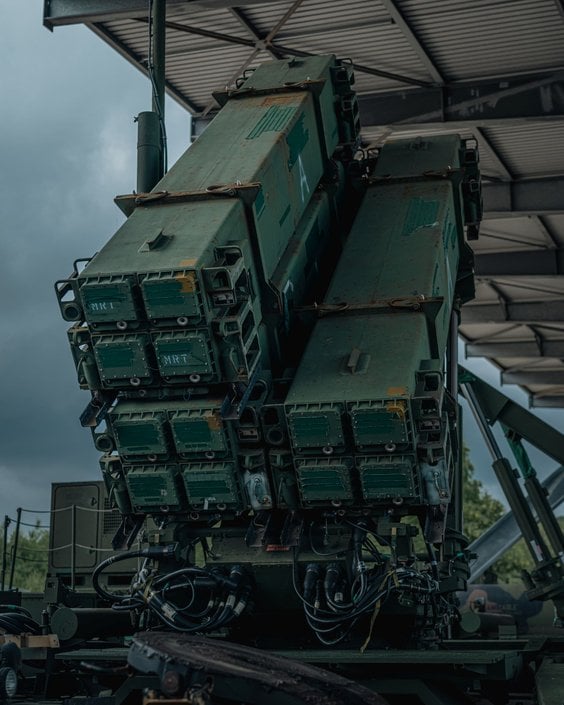 System obrony powietrznej Patriot z 5. Batalionu Armii Stanów Zjednoczonych w Baumholder w Niemczech