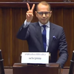 Kartka "#WolneMedia w Sejmie" sprzedana na aukcji WOŚP