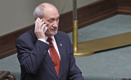 Szef MON Antoni Macierewicz