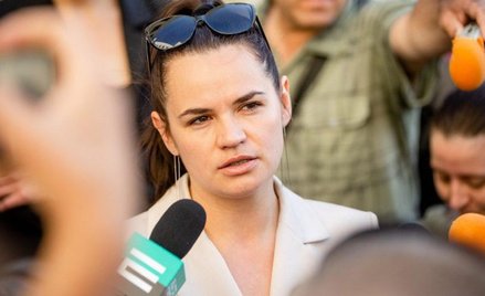 Cichanouska z dwudniową wizytą w Polsce