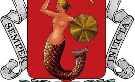 Herb Wielki Warszawy dziś obowiązujący. Ani razu nie widziałem go wystawionego publicznie