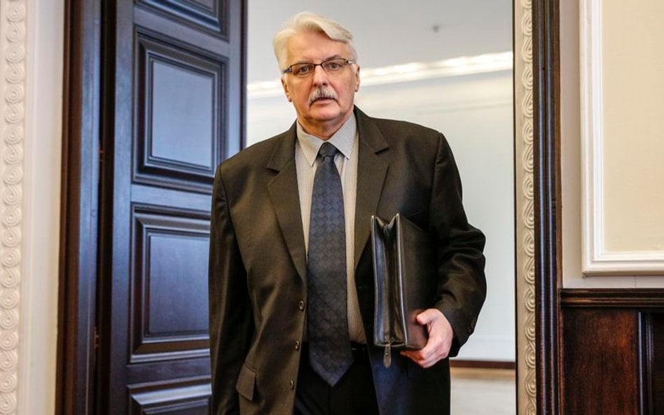 Witold Waszczykowski: Może Andrzej Duda nie miał tych informacji ws. okrętów Mistral, które miał Antoni Macierewicz