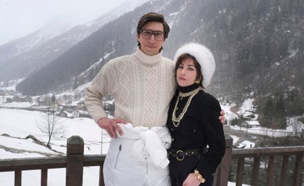 Maurizio Gucci (Adam Driver) i Patrizia Reggiani – najważniejsi bohaterowi filmu „Dom Gucci”.