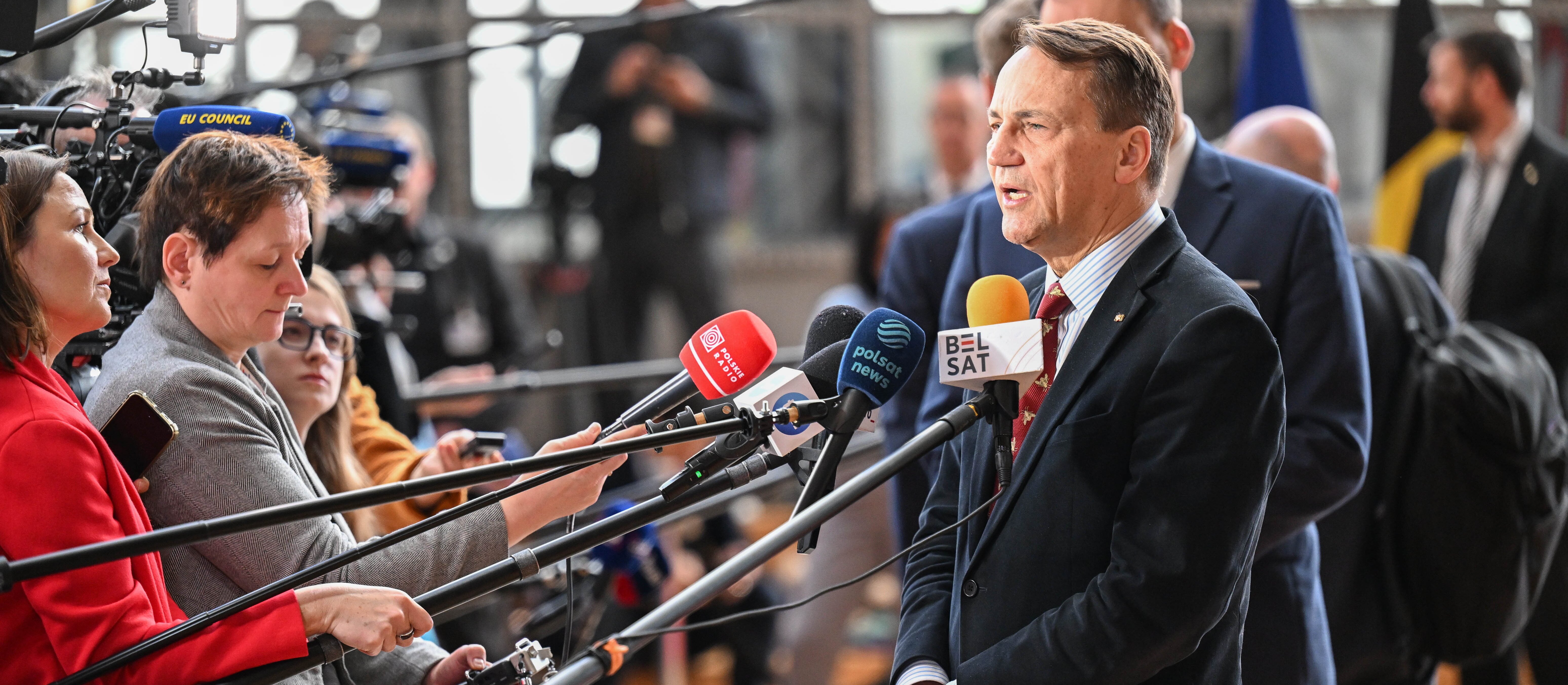 Radosław Sikorski zapytany o słowa Donalda Trumpa o „bardzo złej” przyszłości NATO