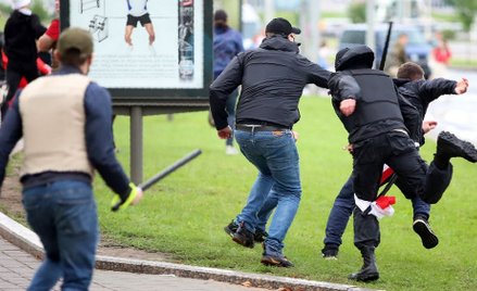 633 zatrzymanych po niedzielnych protestach na Białorusi