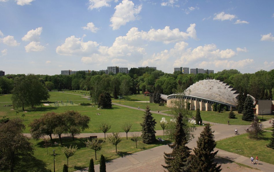 Park Śląski, hala wystawowa Kapelusz
