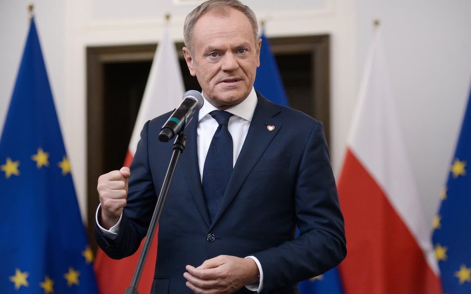 Przewodniczący Platformy Obywatelskiej Donald Tusk