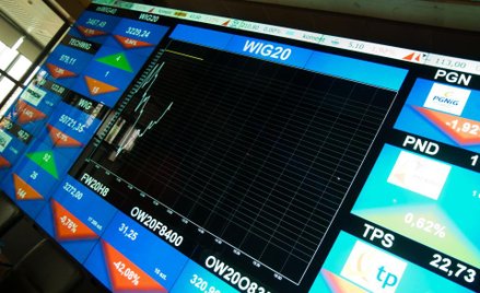 WIG 20 ma chrapkę przebić poziom 2400 pkt.