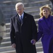 Joe i Jill Bidenowie opuszczają Kapitol po zaprzysiężeniu Donalda Trumpa