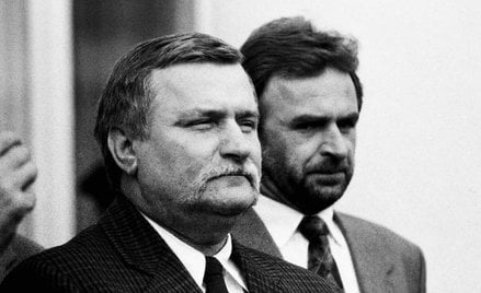 Lech i jego cień. Prezydent RP z Mieczysławem Wachowskim, początek lat 90.