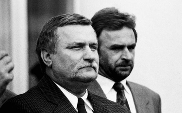 Lech i jego cień. Prezydent RP z Mieczysławem Wachowskim, początek lat 90.