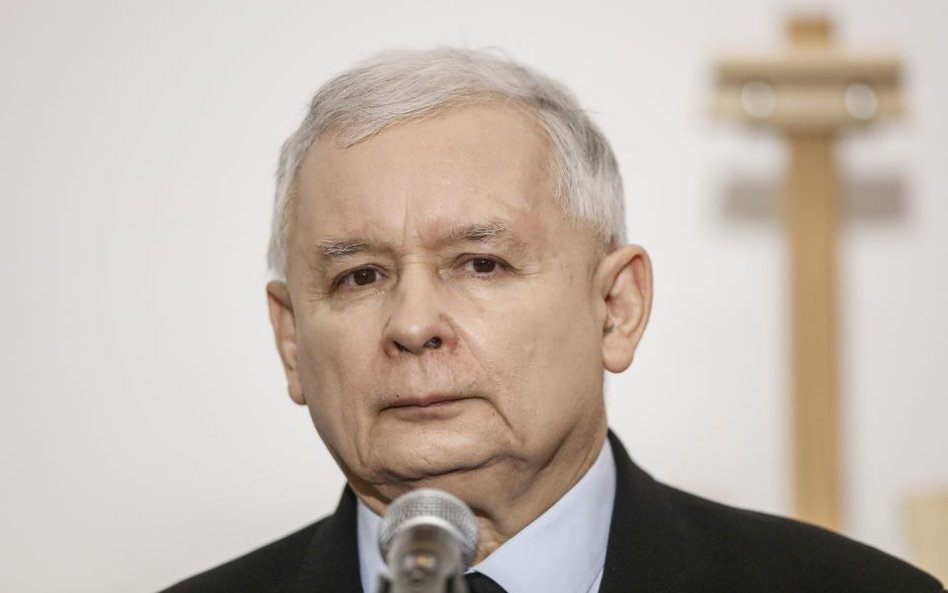 Prezes PiS Jarosław Kaczyński