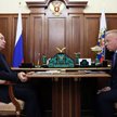 Władimir Putin i Dmitrij Mazepin.