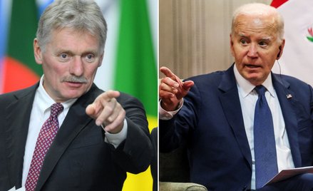 Dmitrij Pieskow i Joe Biden