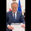 Donald Tusk poinformowa, że pod względem dochodu na osobę Polska wyprzedziła Hiszpanię