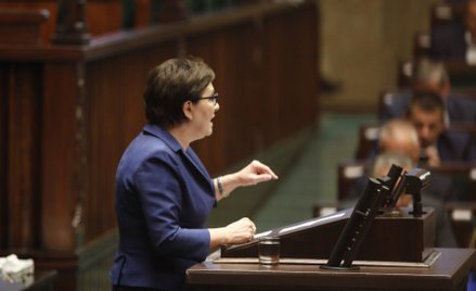 Ewa Kopacz w Sejmie