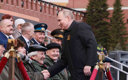Władimir Putin w Moskwie, na Paradzie Zwycięstwa