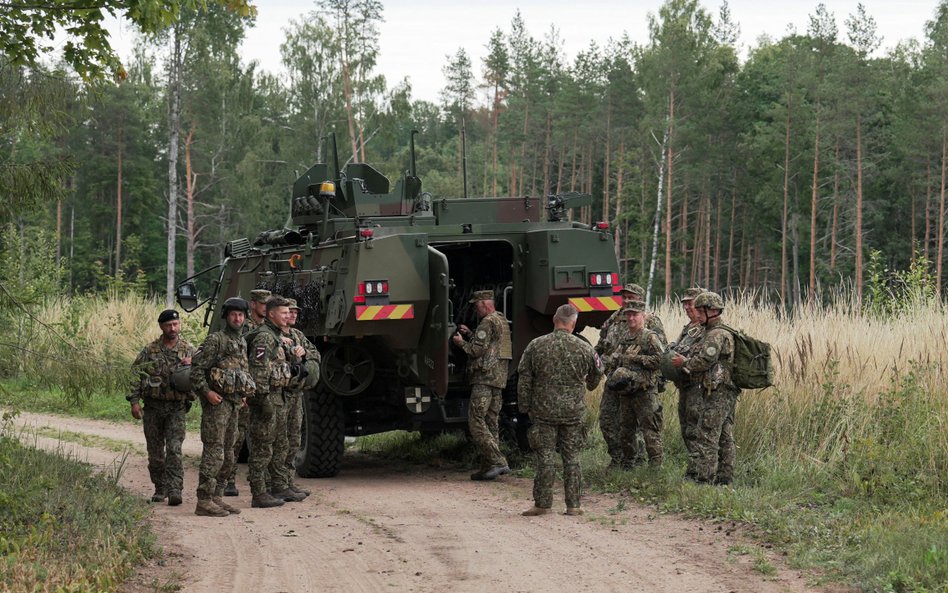 Szczątków zestrzelonego drona szukała Gwardia Narodowa Republiki Łotwy