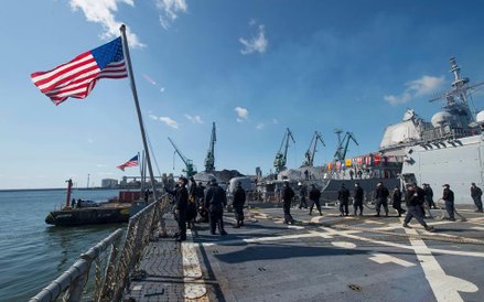 Amerykańscy żołnierze w Gdyni