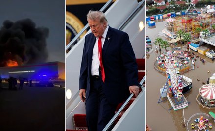 W nocy w Rosji wybuchały pożary; Donald Trump nałożył cła na Kanadę; Chile nawiedził sztorm
