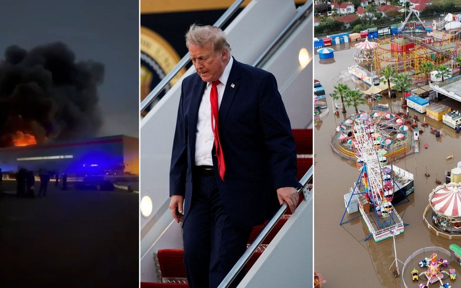 W nocy w Rosji wybuchały pożary; Donald Trump nałożył cła na Kanadę; Chile nawiedził sztorm