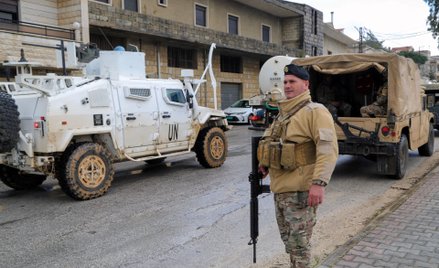 Żołnierz sił pokojowych w Libanie