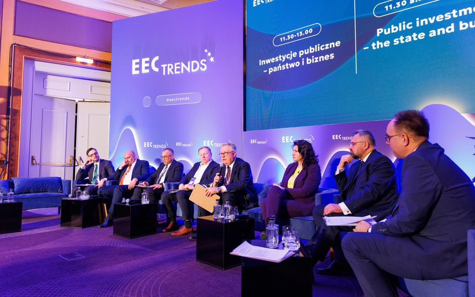 Panel „Inwestycje publiczne – państwo i biznes” na EEC Trends