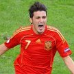 David Villa cieszy się z czwartej bramki na Euro