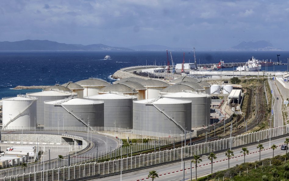 Port Tanger w Maroku