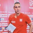 Paulo Sousa podczas poniedziałkowej konferencji prasowej w Warszawie
