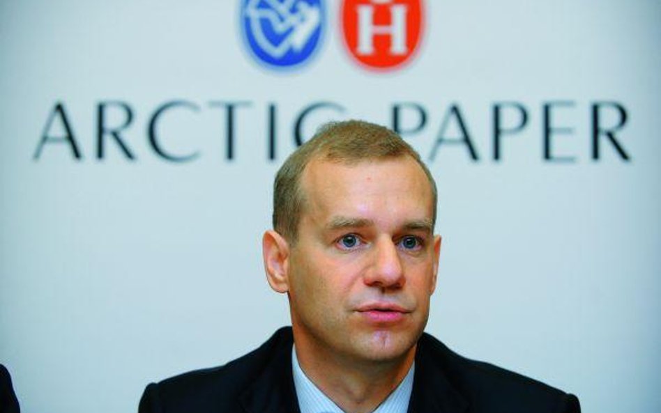 Michał Jarczyński, prezes Arctic Paper