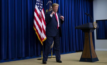 Trump: Dow Jones byłby 10 tys. punktów niżej, gdybym przegrał w 2016 roku